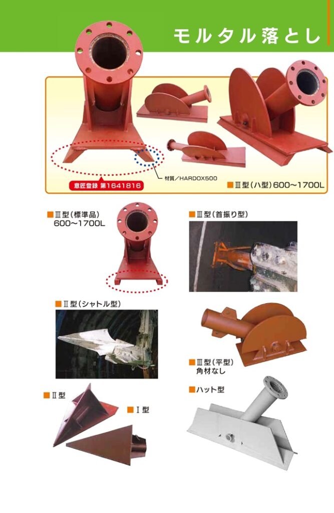 モルタル落とし